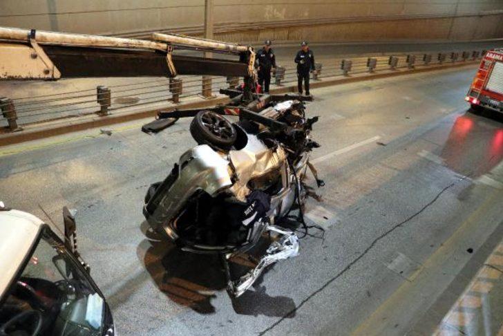 Başkentte dehşete düşüren kaza! Gören inanamadı G5