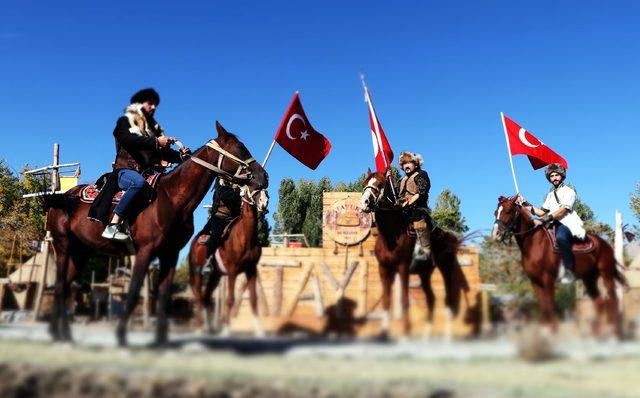 Van'daki Kırgız Türklerinden harekata destek