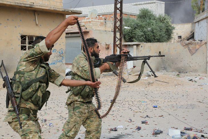 Barış Pınarı Harekatı'nın 9. gününde çatışma anları kamerada G1