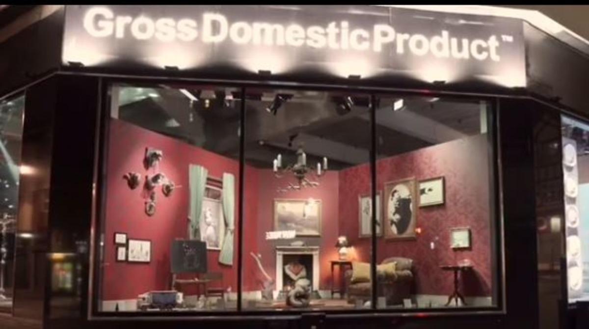 Banksy, i&ccedil;ine girilmeyen d&uuml;kkan a&ccedil;tı!