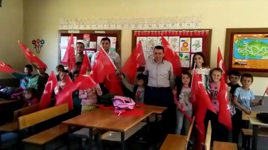 Alaçamlı gençlerden örnek davranış