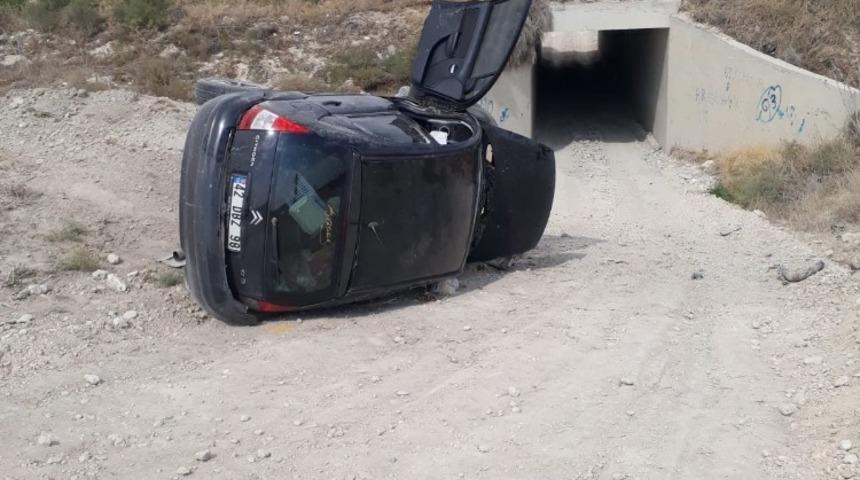 Konya&rsquo;da trafik kazası: 2 yaralı