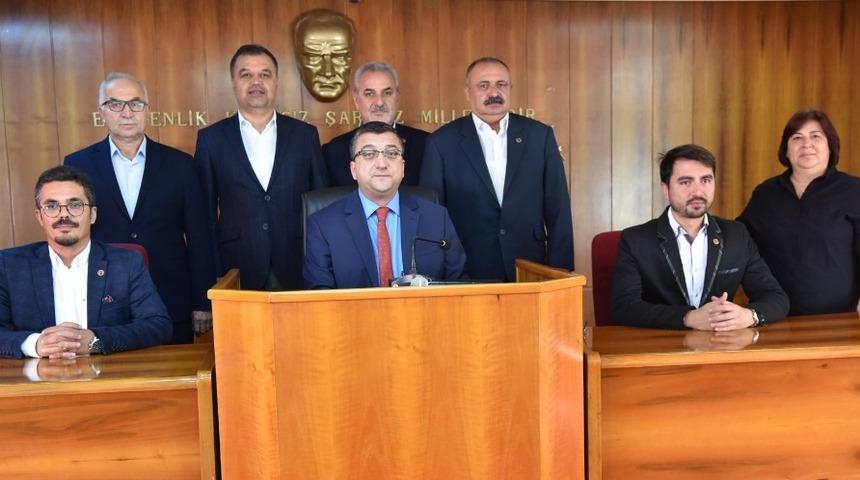 Başkan Öz’den ’Barış Pınarı’na tam destek