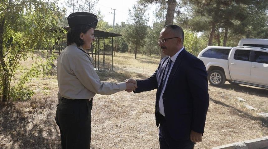 Vali Atik, Siirt Askerlik Şubesi Başkanı Doğrulu’yu ziyaret etti
