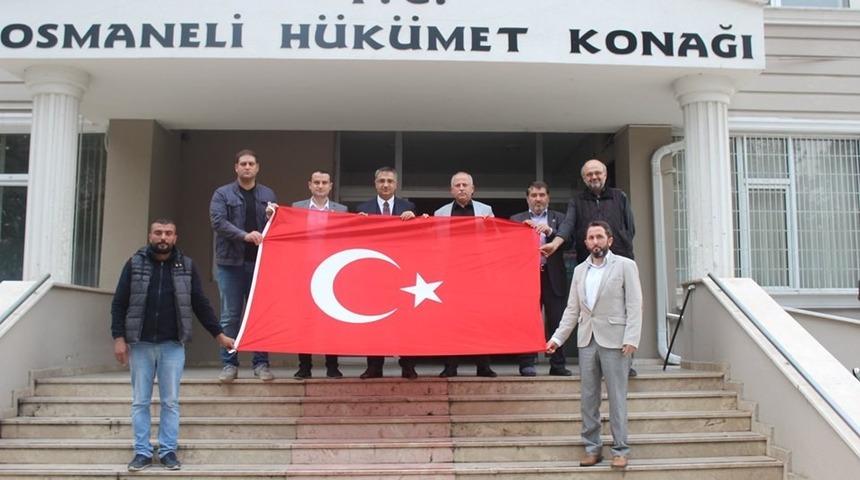 Osmaneli &lsquo;deki b&uuml;t&uuml;n siyasi partilerden Barış Pınarı Harek&acirc;tına destek
