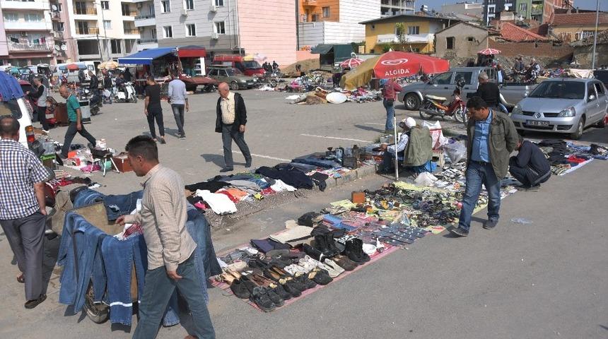 Salihli ikinci el eşya pazarı yeni yerinde a&ccedil;ılıyor
