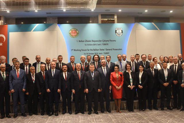 '1'inci Balkan Ülkeleri Başsavcıları Çalışma Forumu' İzmir'de başladı