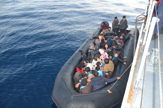 Balıkesir ve Çanakkale’de 151 düzensiz göçmen yakalandı