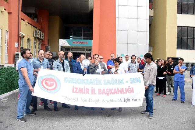 Jiletle boğazı kesilen doktor için sendikadan basın açıklaması