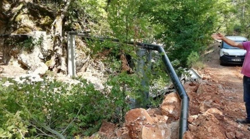 G&uuml;ndoğmuş Karadere Sulama Tesisi hizmete girdi