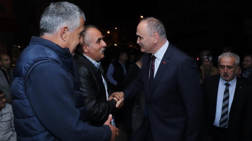 Nusrettin Mahallesi sakinleri ile buluştu