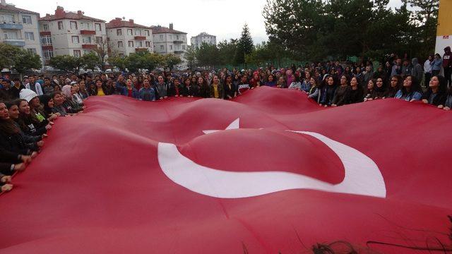 Lise Öğrencilerinden Mehmetçiğe Büyük Destek