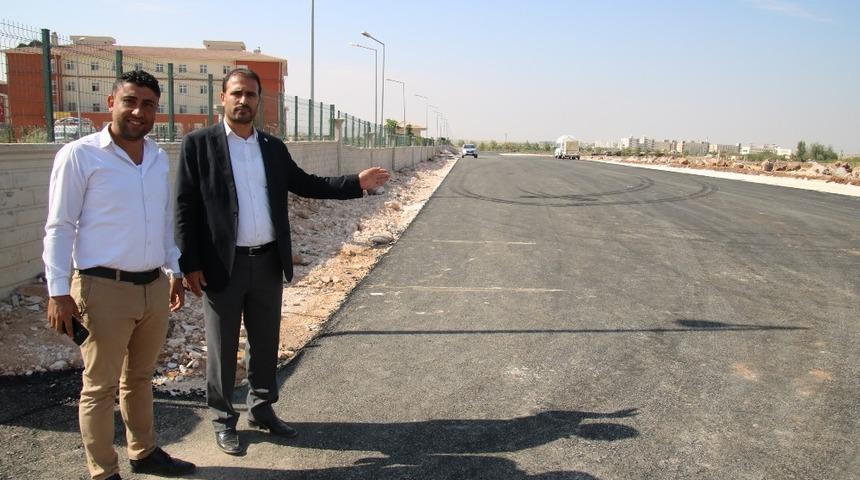 Şanlıurfa&rsquo;da okul yolları asfaltlandı