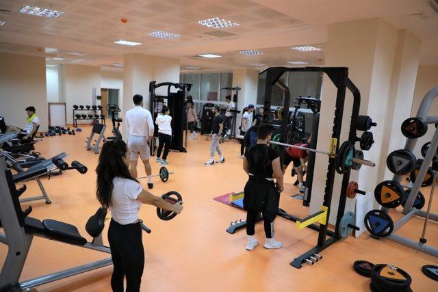 Bartın Üniversitesi’nde Fitness Salonu açıldı