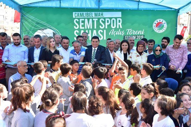 Kepez’den Çamlıbel’e Semt Spor Sahası