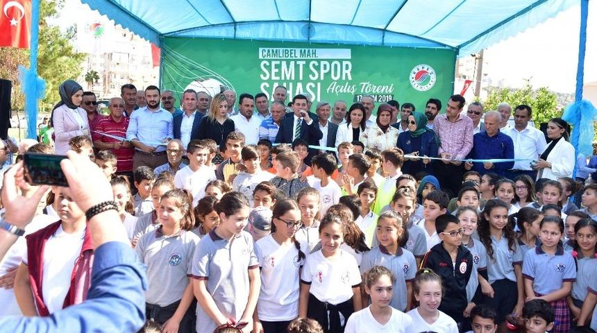 Kepez&rsquo;den &Ccedil;amlıbel&rsquo;e Semt Spor Sahası