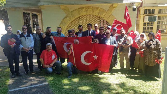 Avustralyalı Türklerden Mehmetçiğe destek 