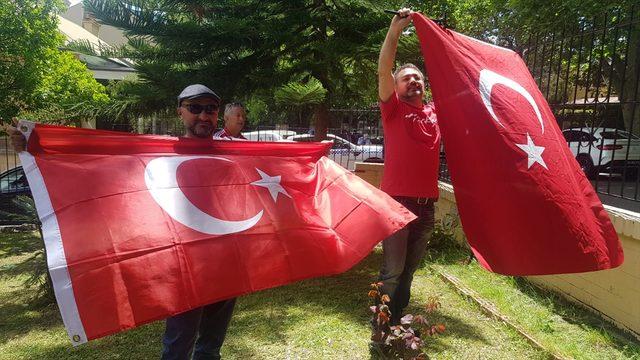 Avustralyalı Türklerden Mehmetçiğe destek 