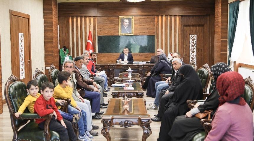 Vali Ekinci, vatandaşların taleplerini dinledi