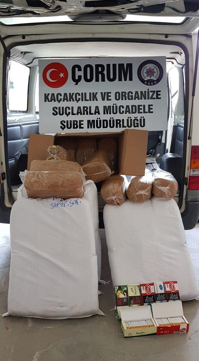 15 ton kaçak tütünle yakalandılar, 'kalabalık aileyiz, kullanıyoruz' dediler