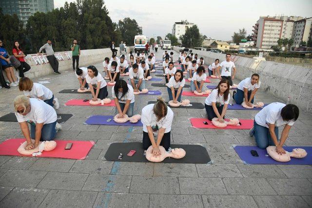 Taşköprü’de can kurtarma eğitimi