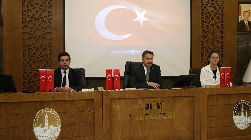Tokat Belediye meclisinden barış pınarı harekatına tam destek
