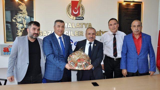 Malatya Ticaret Borsası Başkanı Ramazan Özcan MGC’ni ziyaret etti