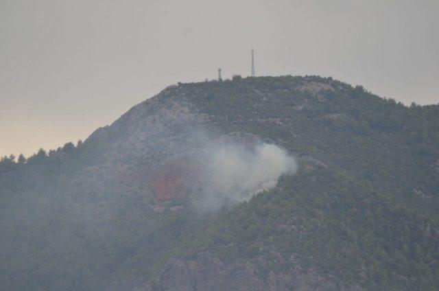 Bozyazı’da 11 noktada çıkan orman yangınları söndürüldü