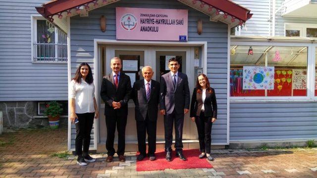 Çaycuma Kaymakamı Coşgun, okul ziyaretlerinde bulundu