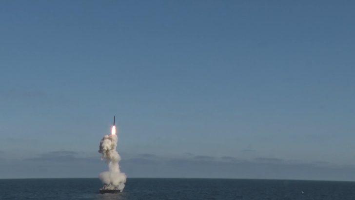 Görüntüler yayınlandı! 16 kez balistik füze ateşlediler G1