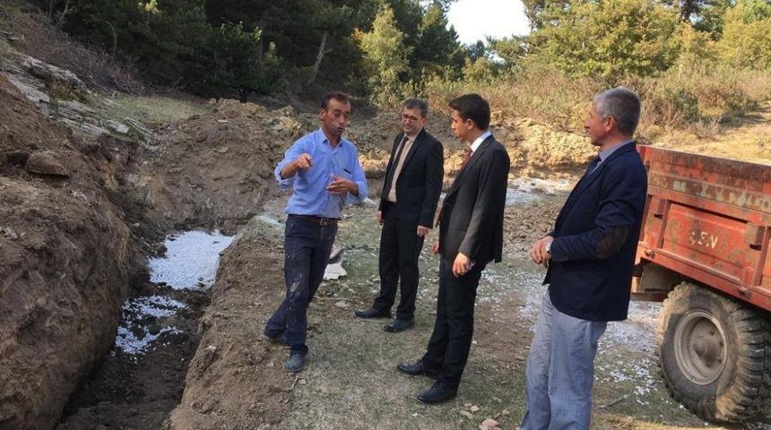 Aslanapa&rsquo;da k&ouml;ylerin su ihtiyacı karşılanıyor