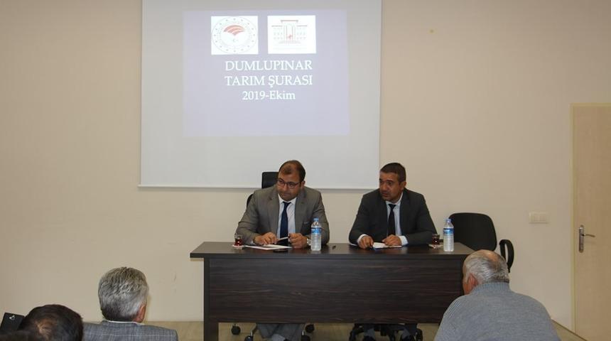Dumlupınar’da tarım şurası