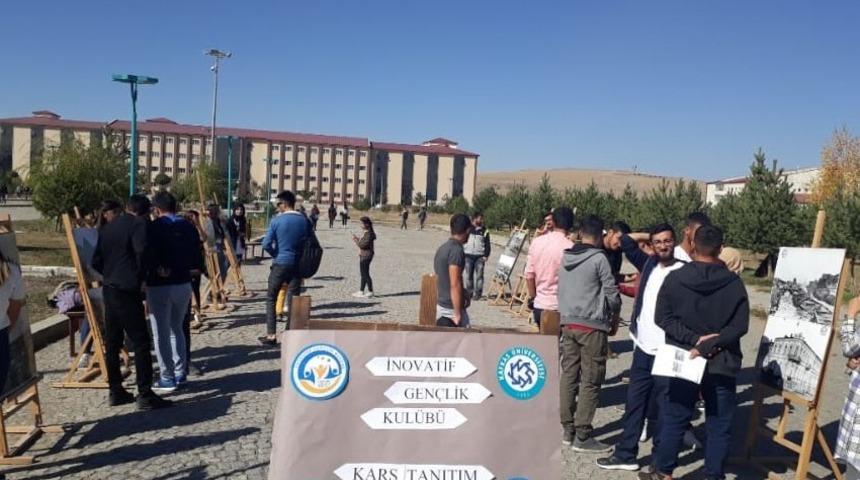 İnovatif Gen&ccedil;lik Kul&uuml;b&uuml;&rsquo;nden &ldquo;Kars&rsquo;ı Tanıyalım, Tanıtalım&rdquo; Sergisi