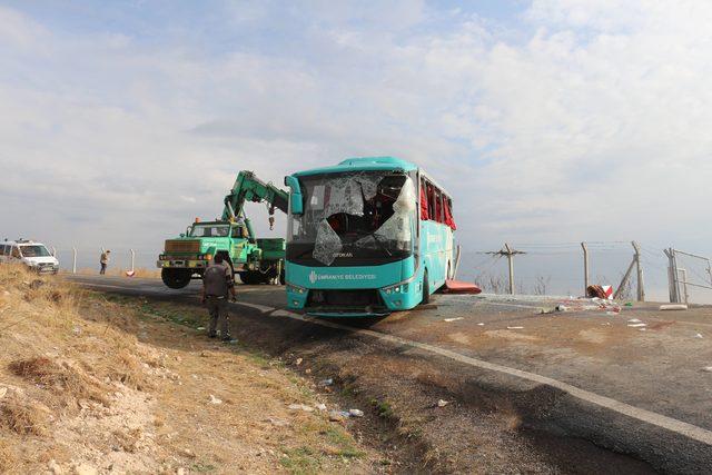 Çankırı'da otobüs kazası: 34 yaralı (2)