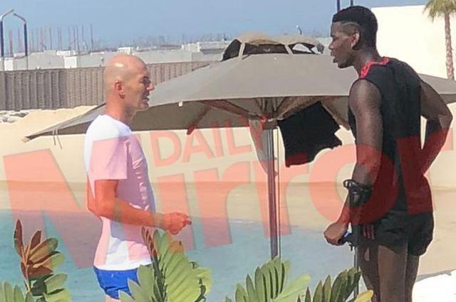 Real Madrid den yılın transfer bombası! Zidane ile Pogba nın fotoğrafı ortaya çıktı 1