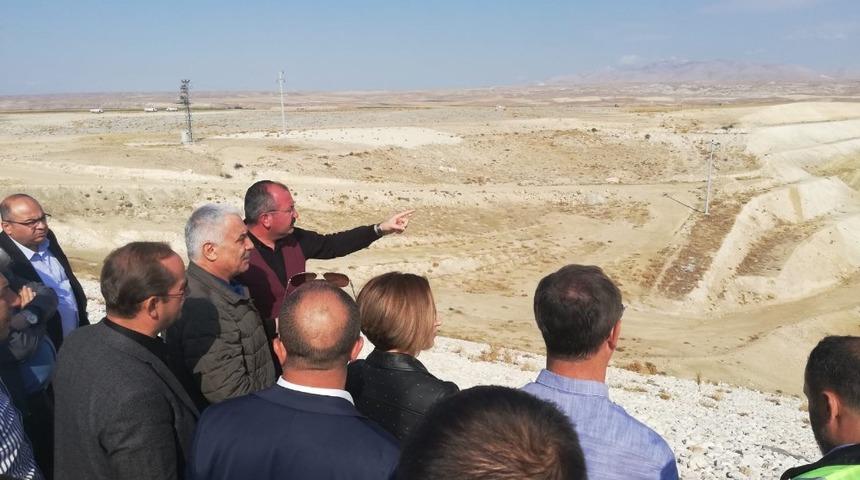 DSİ Genel M&uuml;d&uuml;r&uuml; Aydın&rsquo;dan Eskişehir G&ouml;kpınar Barajında inceleme