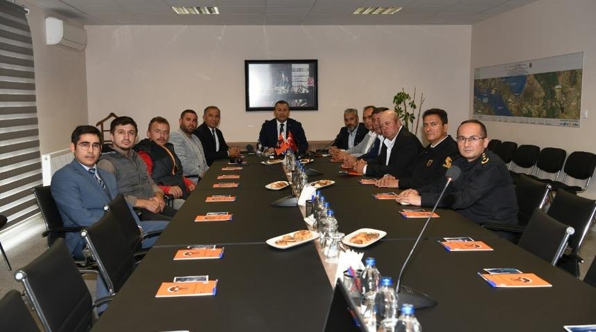 &Ccedil;anakkale heyetinden Lapseki&rsquo;de altın madenine ziyaret