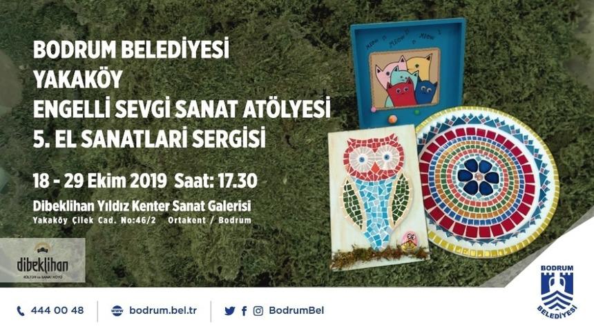 Yakak&ouml;y Engelli Sevgi Sanat At&ouml;lyesi yıl sonu sergisi d&uuml;zenleyecek