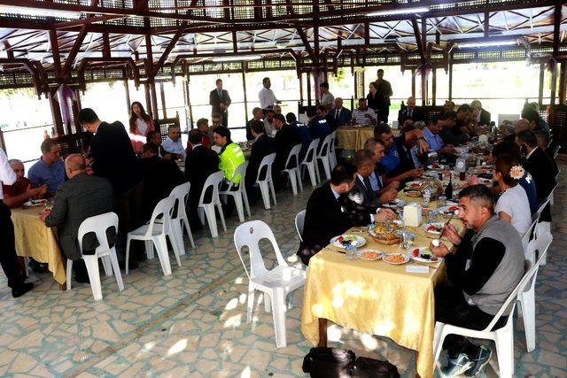 Müdür Ergüder, basın mensuplarıyla bir araya geldi