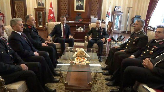 Jandarma Genel Komutanı Orgeneral Çetin Kırıkkale’de