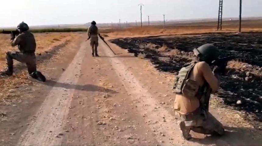 Barış Pınarı Harekat bölgesinde mayın ve EYP temizliği sürüyor  