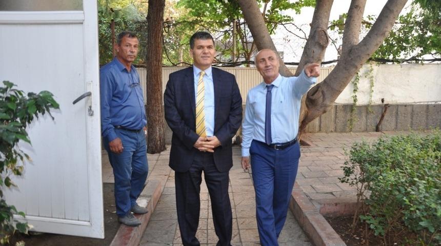 Dr. Halis&ccedil;elik, itfaiyeyi ziyaret etti