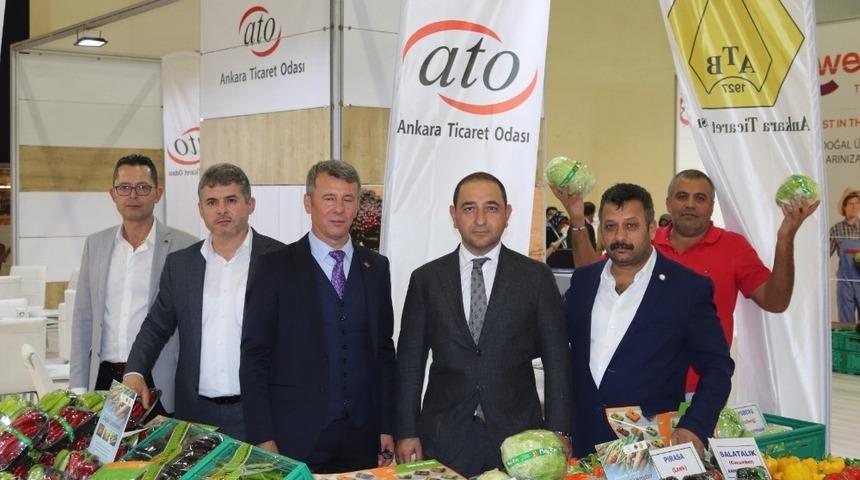 Anadolu’nun ürünleri ATO standında sergilendi