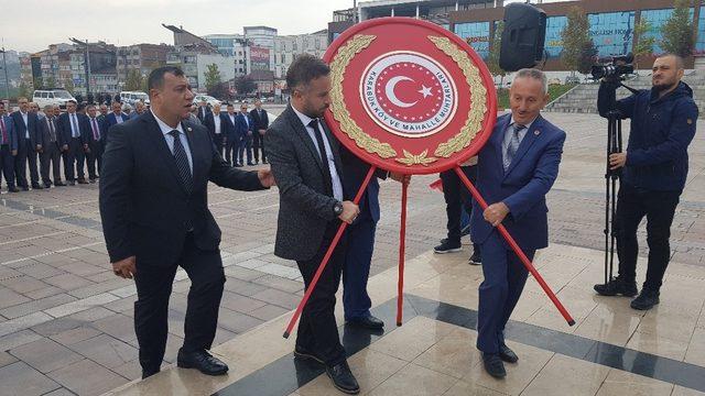 Karabük’te muhtarlar günü kutlandı