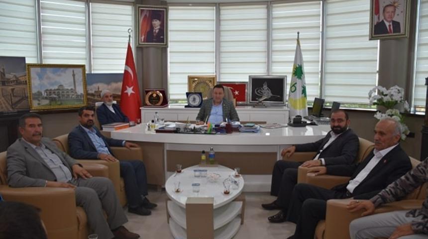 G&Uuml;&Ccedil;SİYAD&rsquo;dan Başkan Beyoğlu&rsquo;na ziyaret