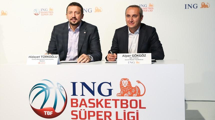 Basketbol Süper Ligi'nin yeni isim sponsoru ING