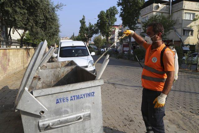 Efeler&rsquo;de ila&ccedil;lama &ccedil;alışmaları devam ediyor 1