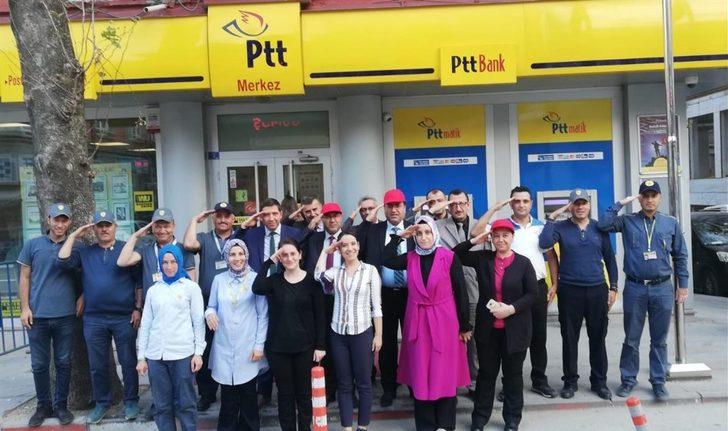 PTT’den Mehmetçik’e asker selamı