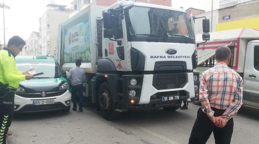 &Ccedil;&ouml;p aracının &ccedil;arptığı yaya &ouml;l&uuml;mden d&ouml;nd&uuml;