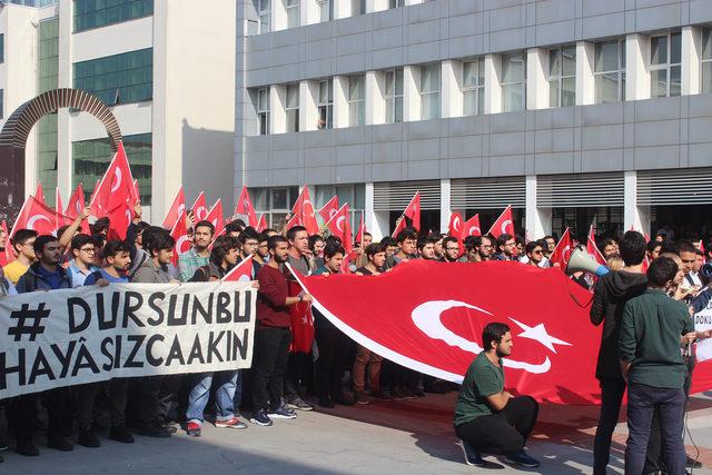 Boğaziçi Üniversitesi'nde İstiklal Marşına hakarete tepki